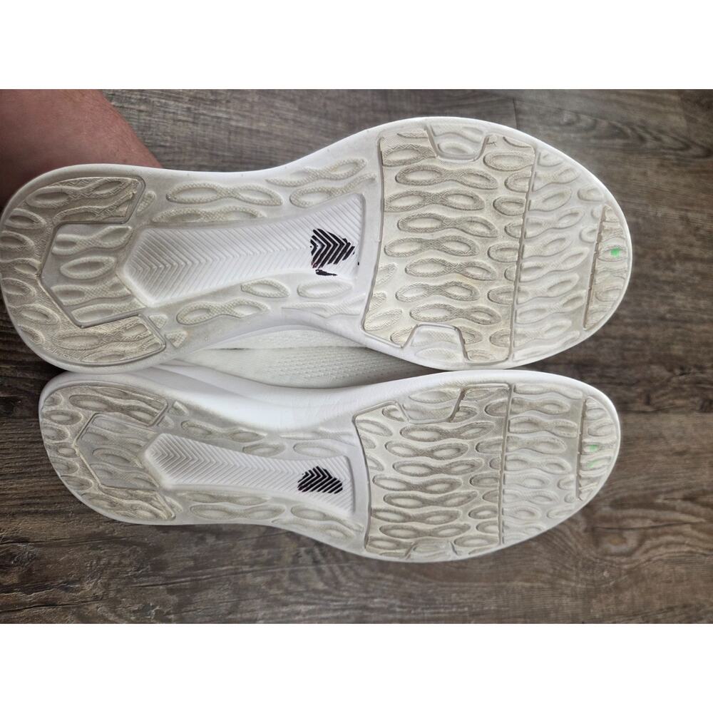Fabletics Womens Knit 9 Easton White The Everyday Shoes Sneakers - Picture 6 of 9
